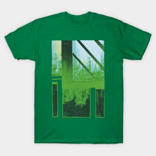 Verdant Spring Cityscape T-Shirt